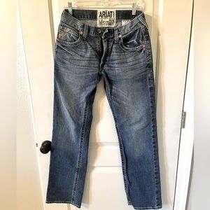 Men’s Ariat M5 Slim Straight Denim Jeans 30X34